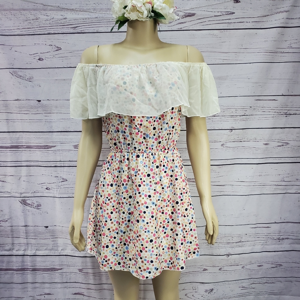 small off shoulder summer dress - Picture 4 of 6